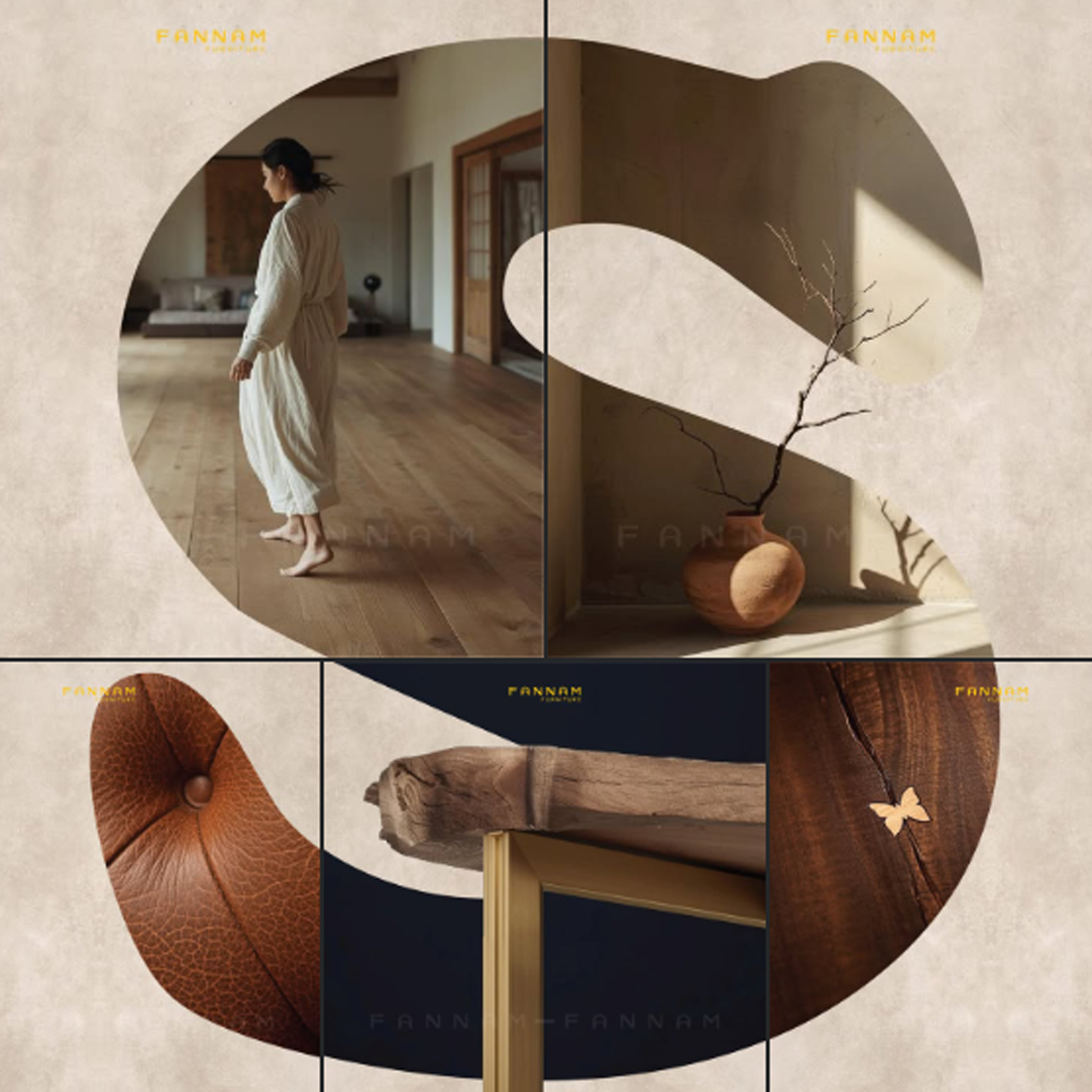 WABI-SABI COUTURE: NGHỆ THUẬT ĐÓNG KHUNG THỜI GIAN & SỰ KIÊU HÃNH CỦA MỘT THỚ GỖ NỨT!