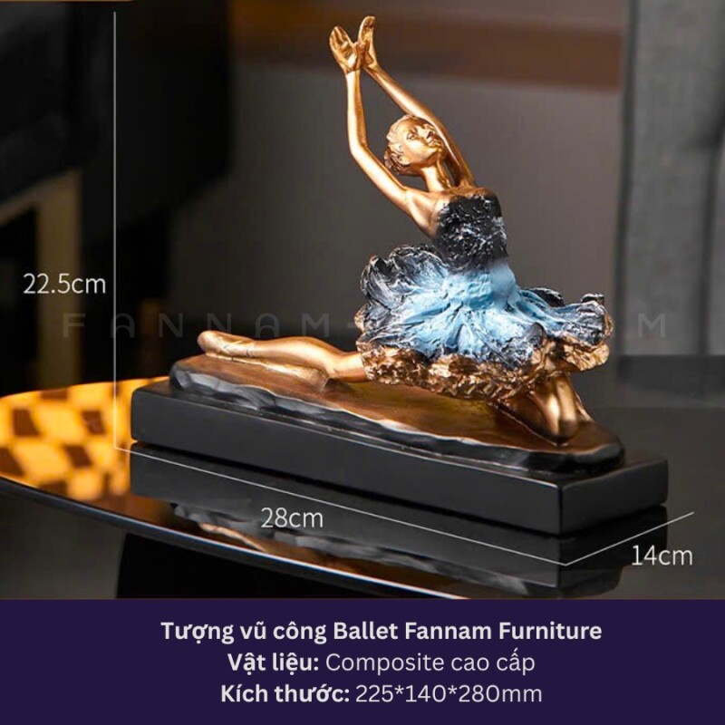 Tượng Decor Ballet