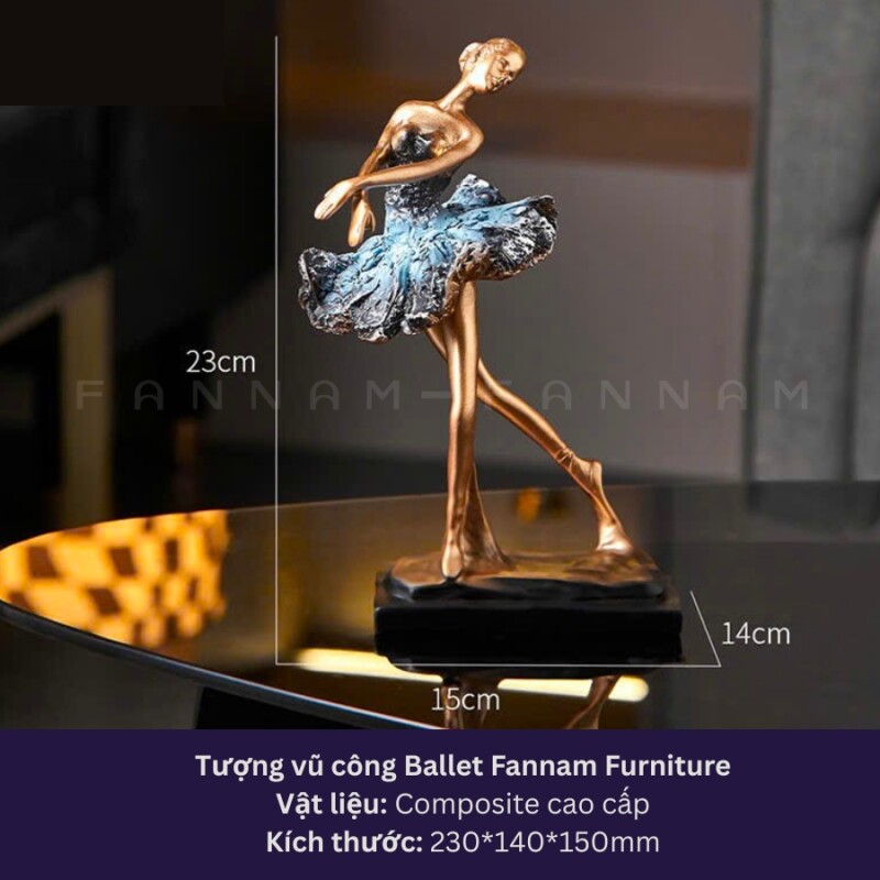 Tượng Decor Ballet