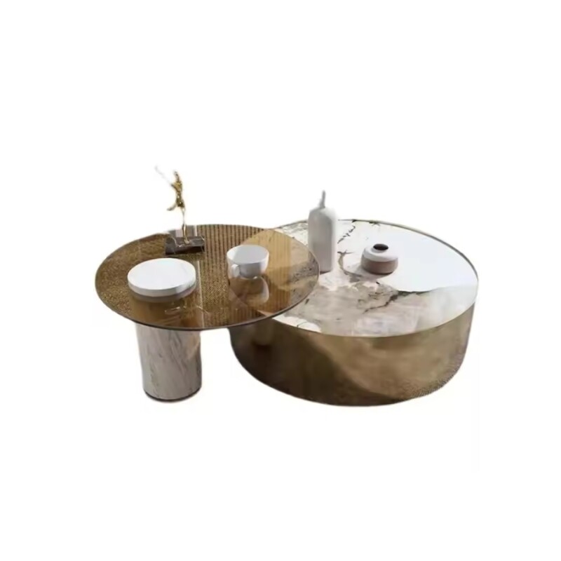 Bàn trà tròn phong cách Itali Fannam Furniture