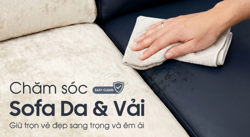 Chăm sóc sofa da cao cấp đúng cách nên và không nên làm gì