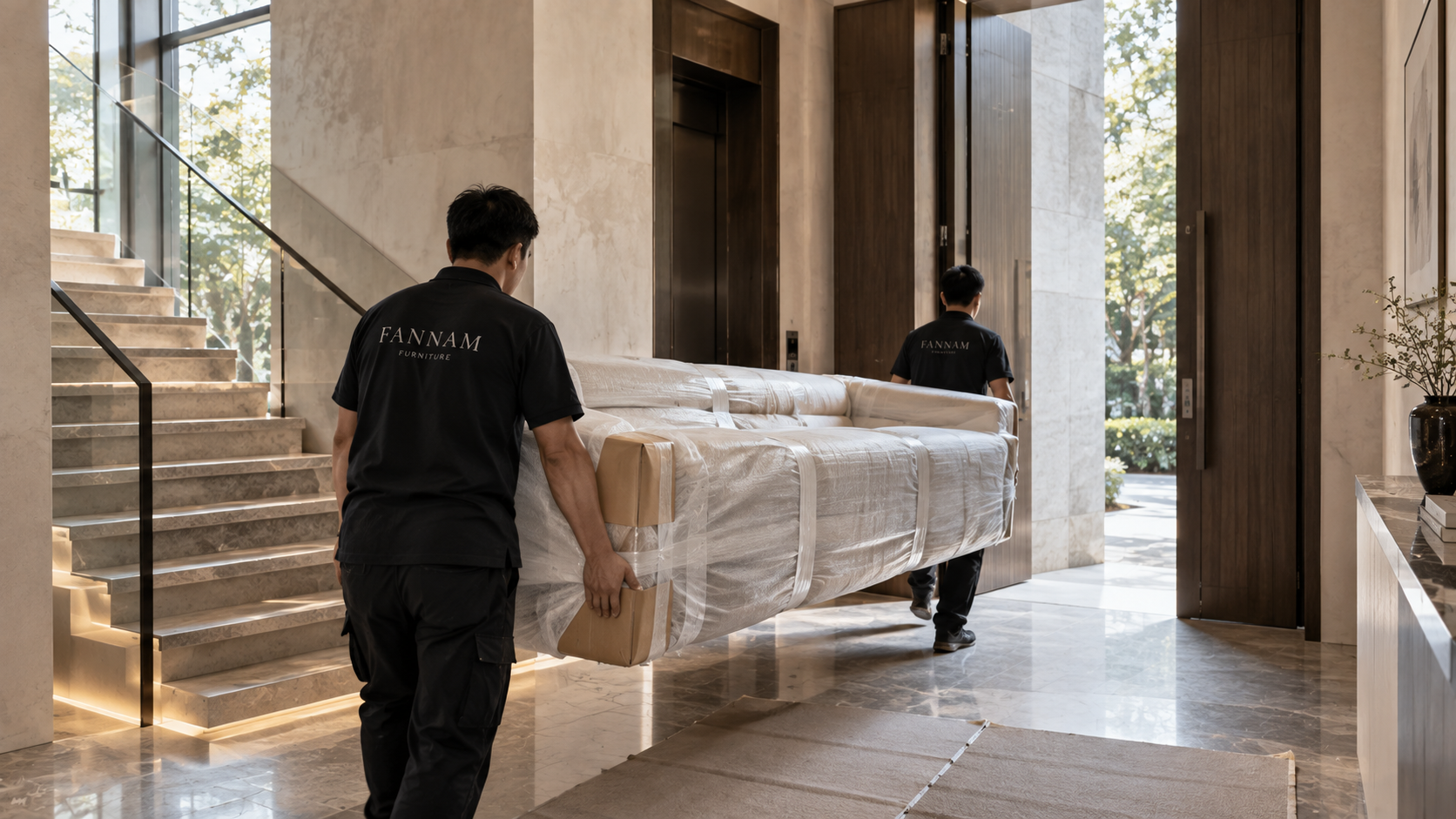 4. 3 Kiểm tra lối vận chuyển nội thất kích thước lớn