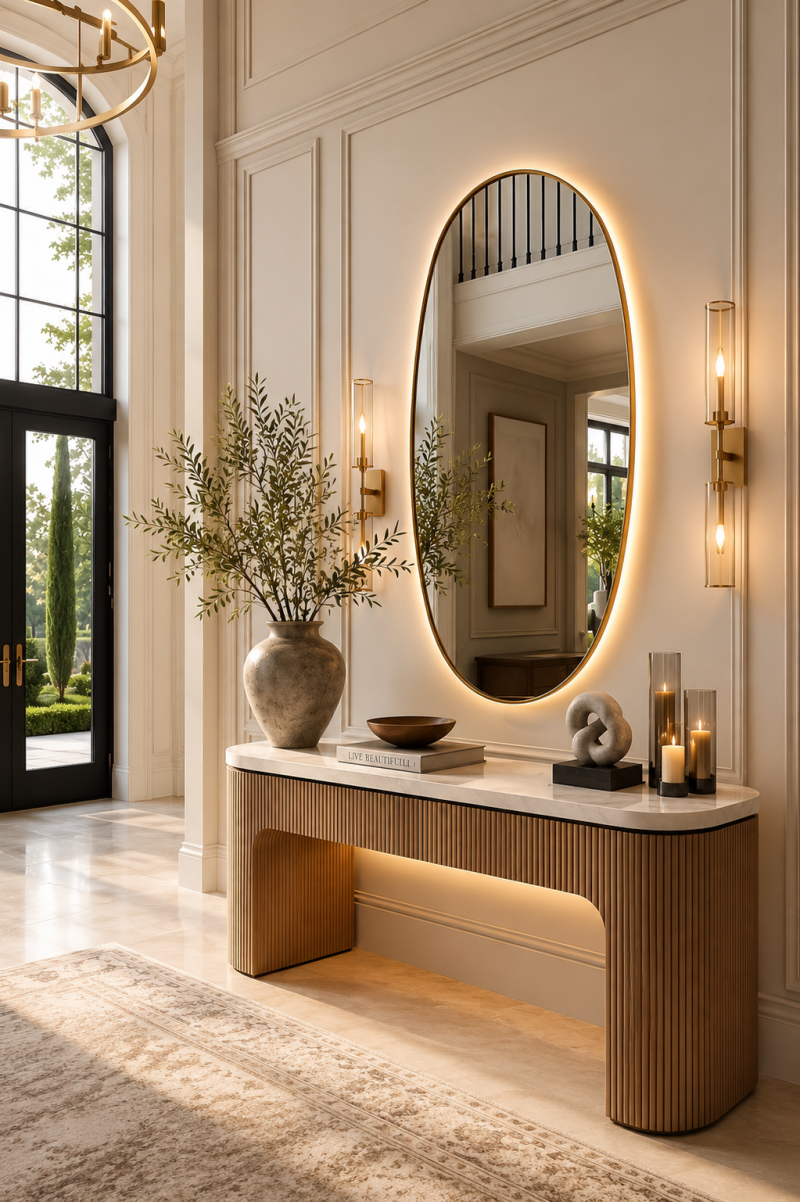 Bàn Console Là Gì? Cách Chọn Bàn Console Đẹp, Đúng Tỷ Lệ Cho Không Gian