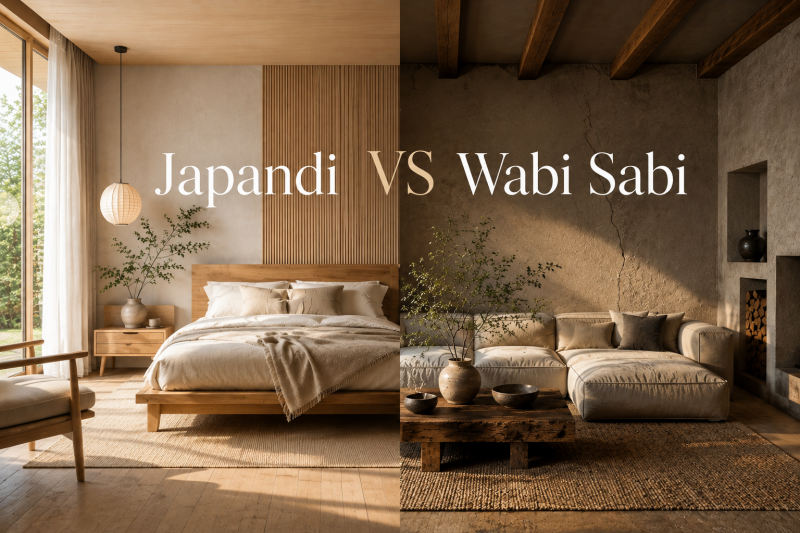 Wabi Sabi và Japandi khác nhau như thế nào? Góc nhìn từ kiến trúc nội thất hiện đại