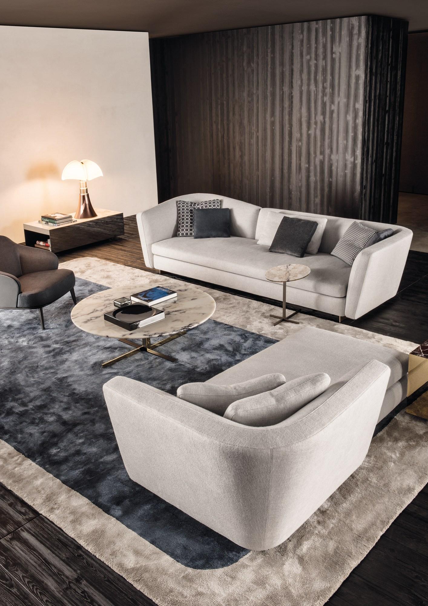 8. Kết hợp sofa và armchair
