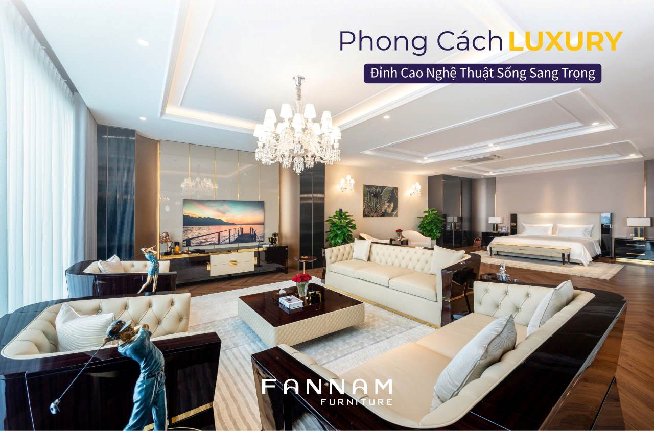 Phong Cách Luxury - Đỉnh Cao Nghệ Thuật Sống Sang Trọng